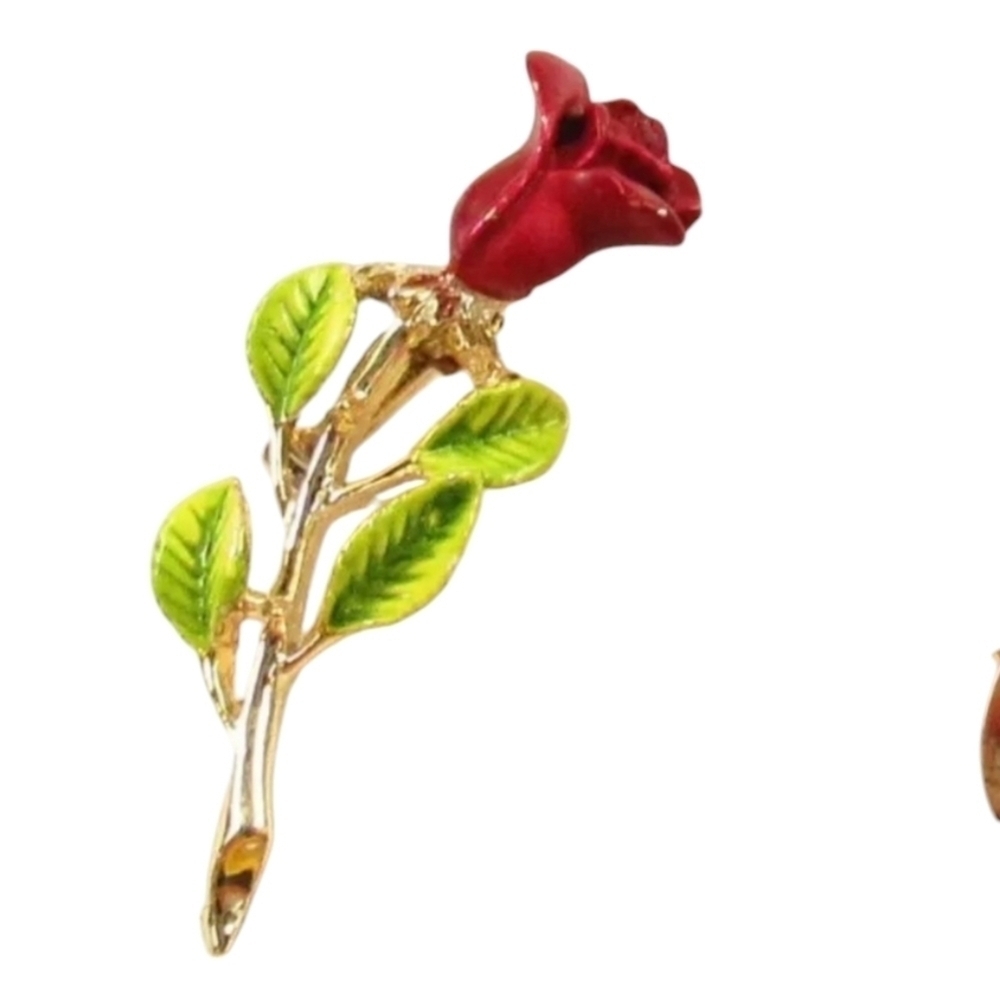 Vintage Brooch Pin Collection Gerry's Rose